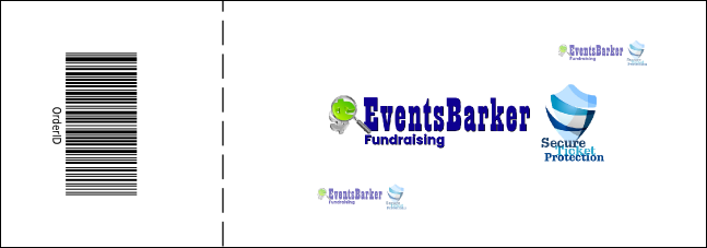 Cool Christmas Event Ticket 001 Product Back