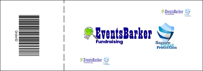 Christmas Reindeer General Admission Ticket 001 Product Back