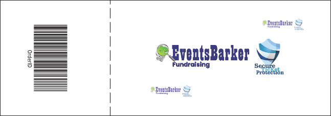 Winter General Admission Ticket with a full bleed Product Back