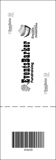 Jazz Concert Event Ticket (Black and White) Product Back