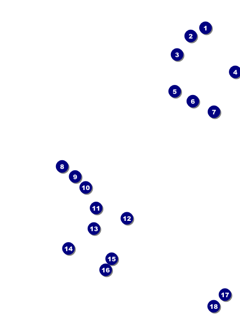 Nutcracker Ballet Invitation Front Field Markers