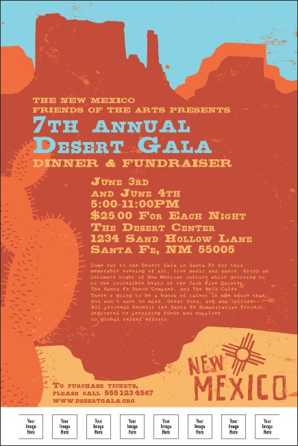 New Mexico Poster Product Front