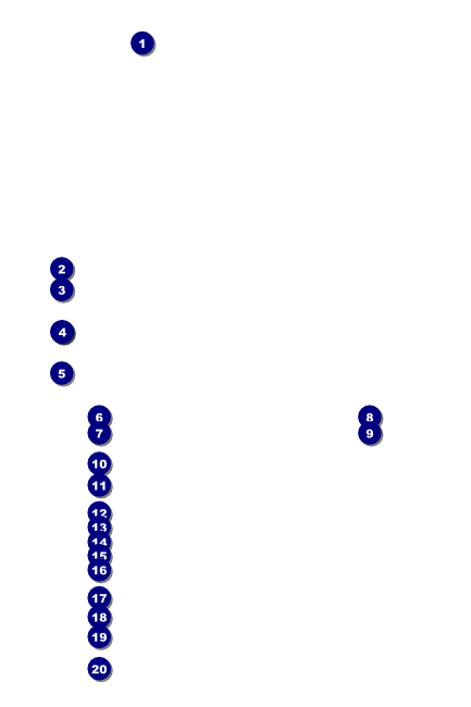 Tampa Bay Sunset Poster Front Field Markers