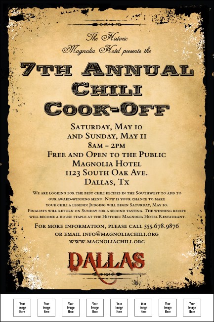 Dallas Poster Product Front