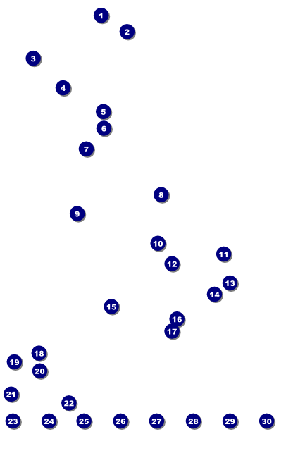 Women's Expo Abstract Logo Poster Front Field Markers