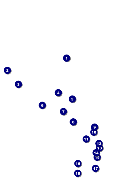 Ohio Postcard Front Field Markers