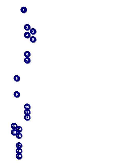 Rochester Postcard Front Field Markers