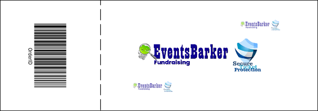 Nature Series - Green Leaves Raffle Ticket Product Back