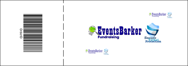 Christmas Ornament Raffle Ticket Product Back