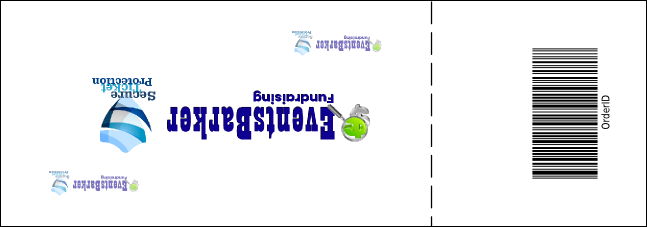 Performing Arts Raffle Ticket Product Back