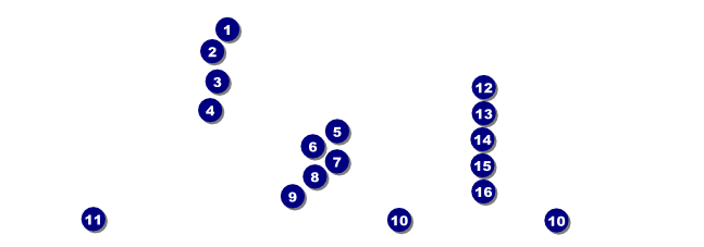 Valentine Love Birds Raffle Ticket Front Field Markers