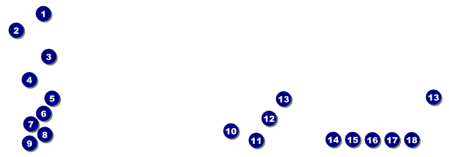 Gold Glitter Raffle Ticket Front Field Markers