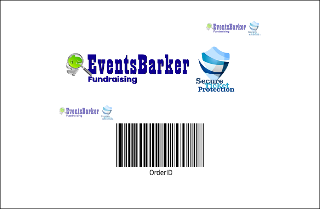 California Drink Ticket (Gray and Blue) Product Back