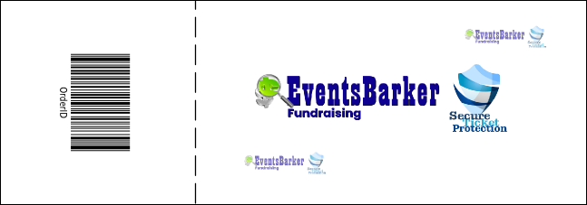 Hip Hop Graffiti Raffle Ticket Product Back