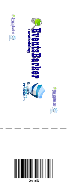 All-Star Retro Baseball Raffle Ticket Product Back