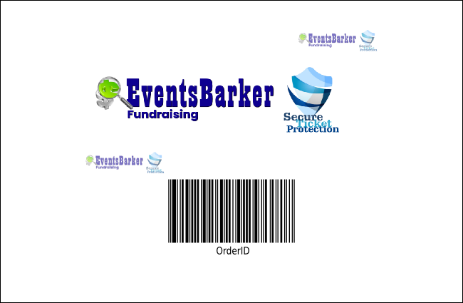 California Drink Ticket (Orange and Blue) Product Back