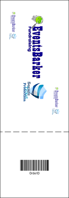 Bike for a Cause Raffle Ticket Product Back