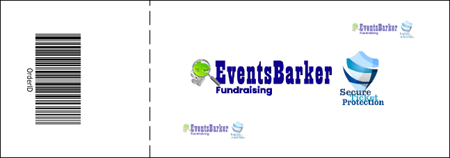 Shopping Spree Raffle Ticket Product Back