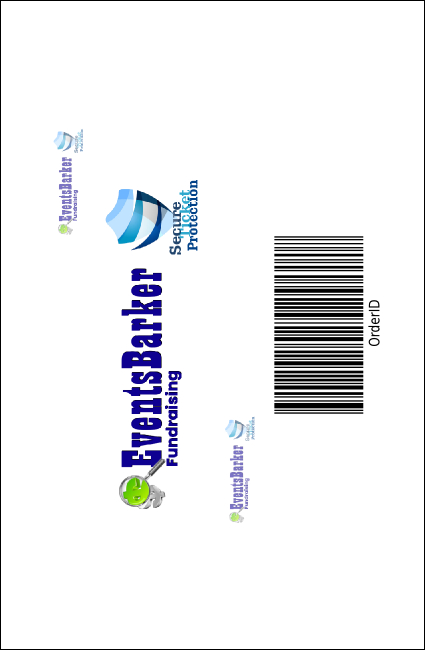 Year Gala Plaid Green Drink Ticket Product Back