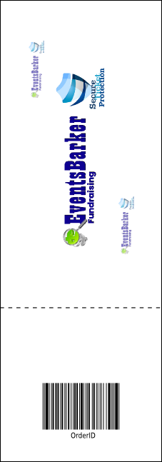 Beer Festival Raffle Ticket Product Back