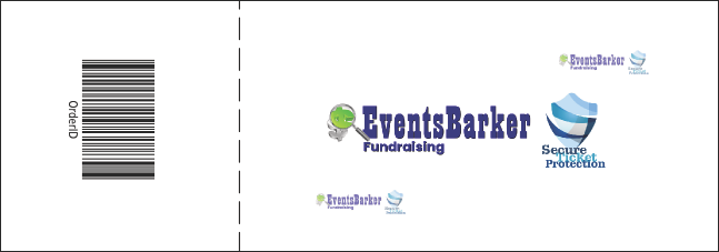 Oktoberfest Red Raffle Ticket Product Back