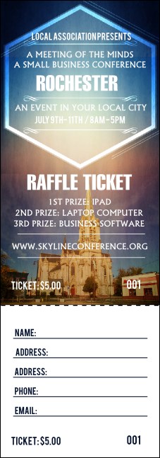 Rochester 2 Raffle Ticket