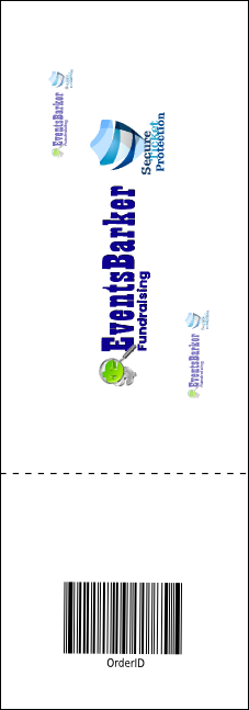 Santa Barbara Raffle Ticket Product Back