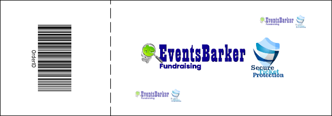 Soccer Ball Raffle Ticket Product Back