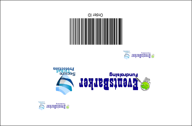 Fashion Show Drink Ticket Product Back