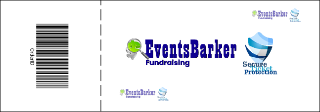 Christmas Reindeer Raffle Ticket 001 Product Back