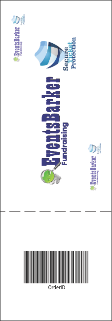 Christmas Tree Raffle Ticket 001 Product Back