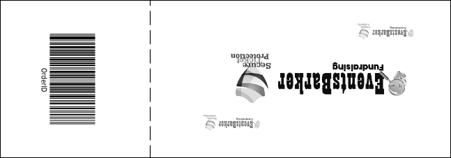 St. Patrick's Day Raffle Ticket 002 Product Back