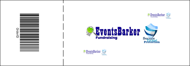 Color Logo Raffle Ticket 001 Product Back