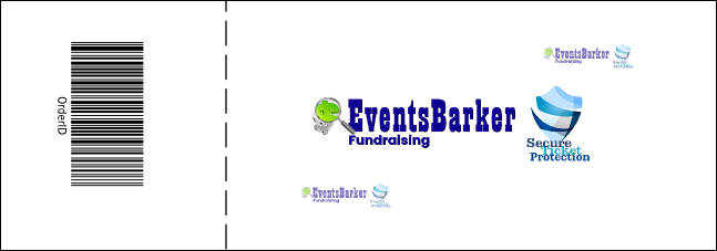 Color Logo Raffle Ticket 002 Product Back