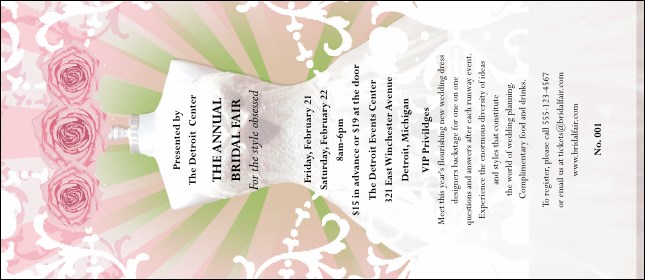 Bridal Fair VIP Pass Product Front