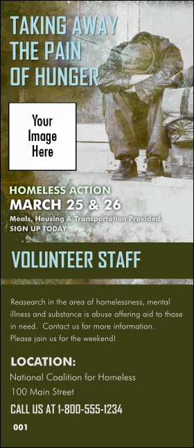 Homeless & Hungry VIP Pass Product Front