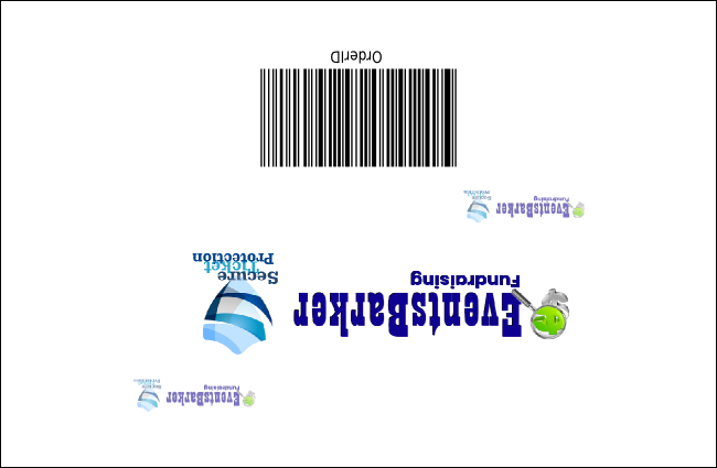 Woodcut Drink Ticket Product Back