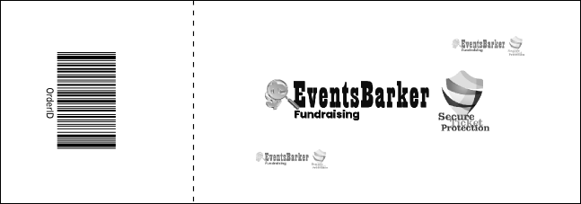 Black History Month Raffle Ticket Product Back