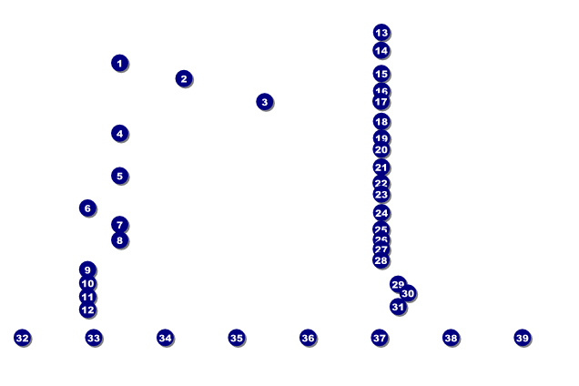 Animal Print Giraffe Logo Poster Front Field Markers