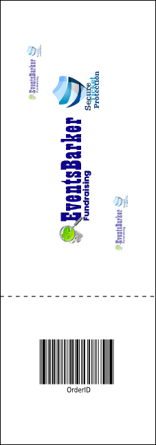 Winter Raffle Ticket Product Back