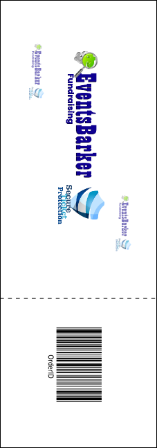 Burgers and Beer Raffle Ticket Product Back