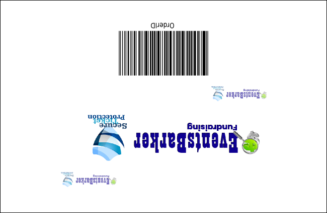 School Carnival Drink Ticket Product Back