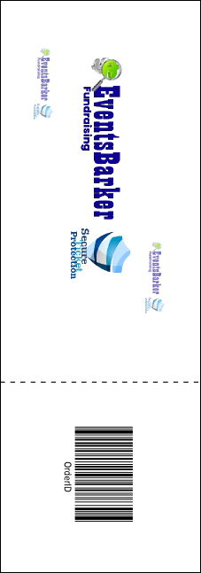 Romeo and Juliet Raffle Ticket Product Back