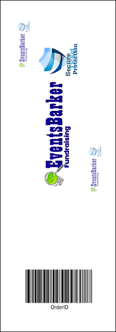 Spiritual Music Event Ticket Product Back