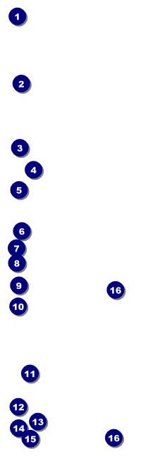 Spiritual Music Event Ticket Front Field Markers