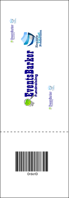 Christmas Carol Event Ticket Product Back