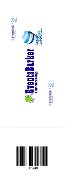 Home Show Raffle Ticket Product Back