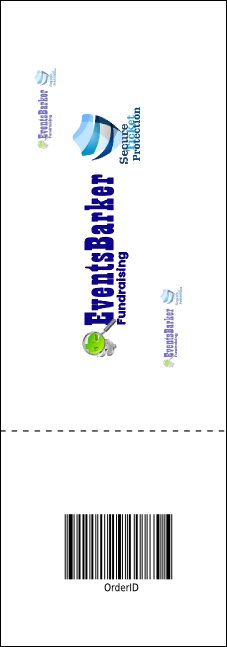 Cooking School Raffle Ticket Product Back