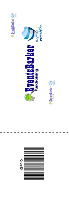 Spiritual Music Raffle Ticket Product Back