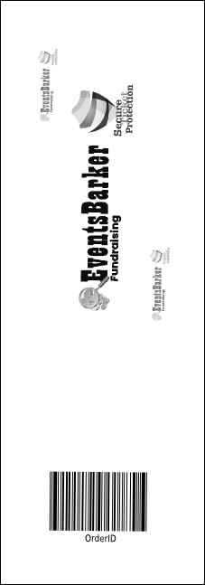 Classical Music Event Ticket Product Back